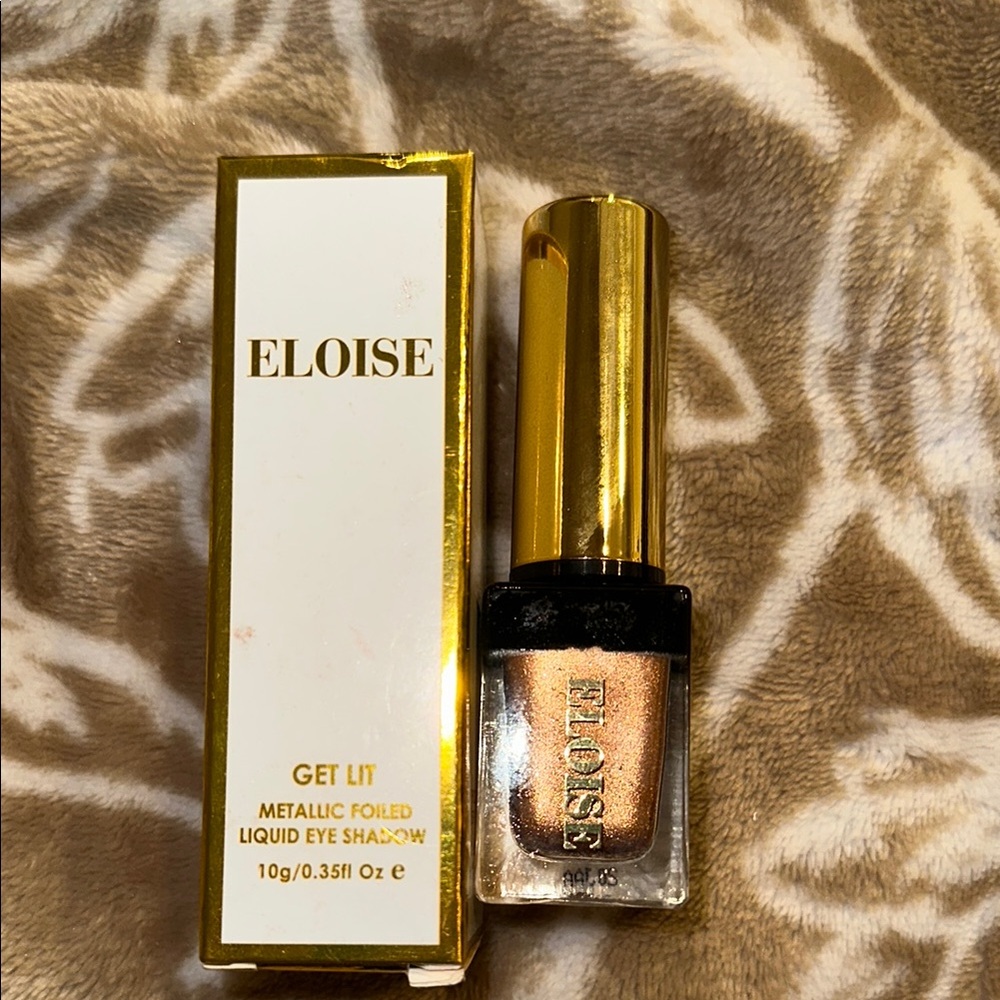 Eloise- Get Lit- Metallic Foiled Liquid Eye Shadow - Gold